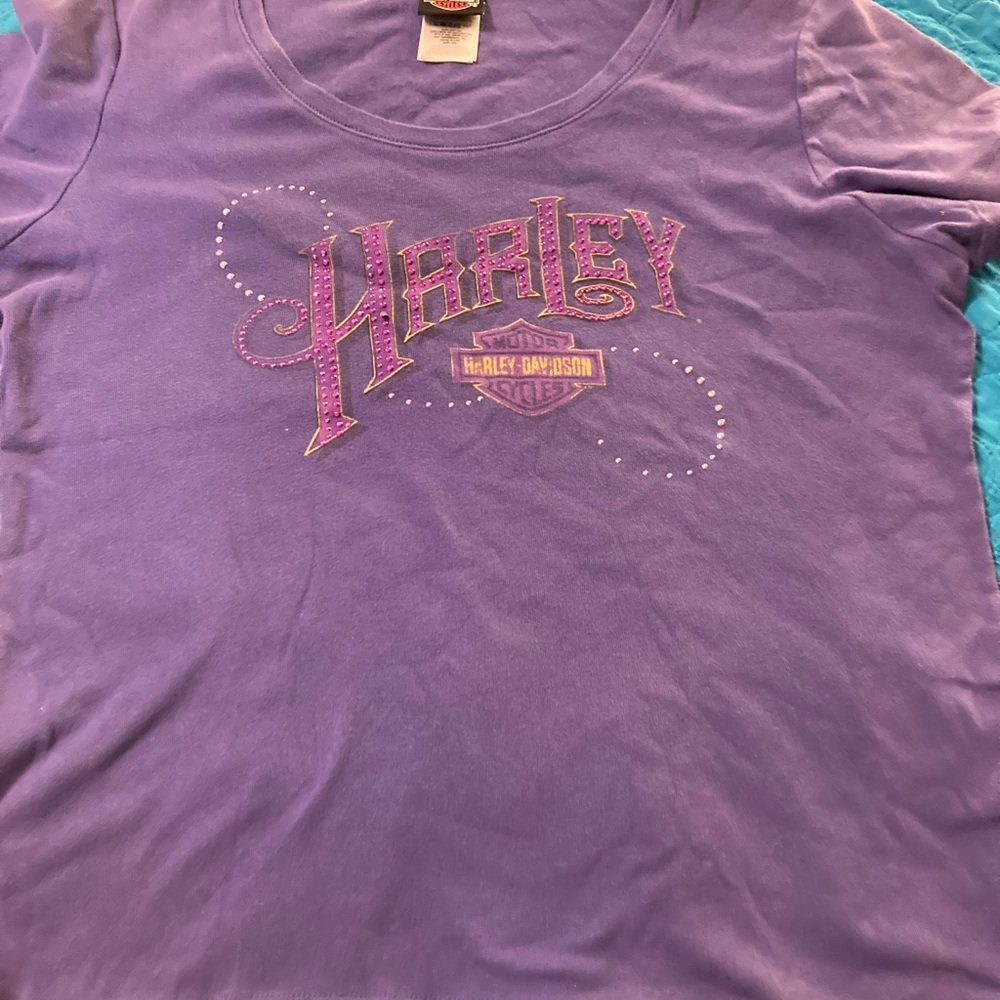 Cute Harley Davidson top